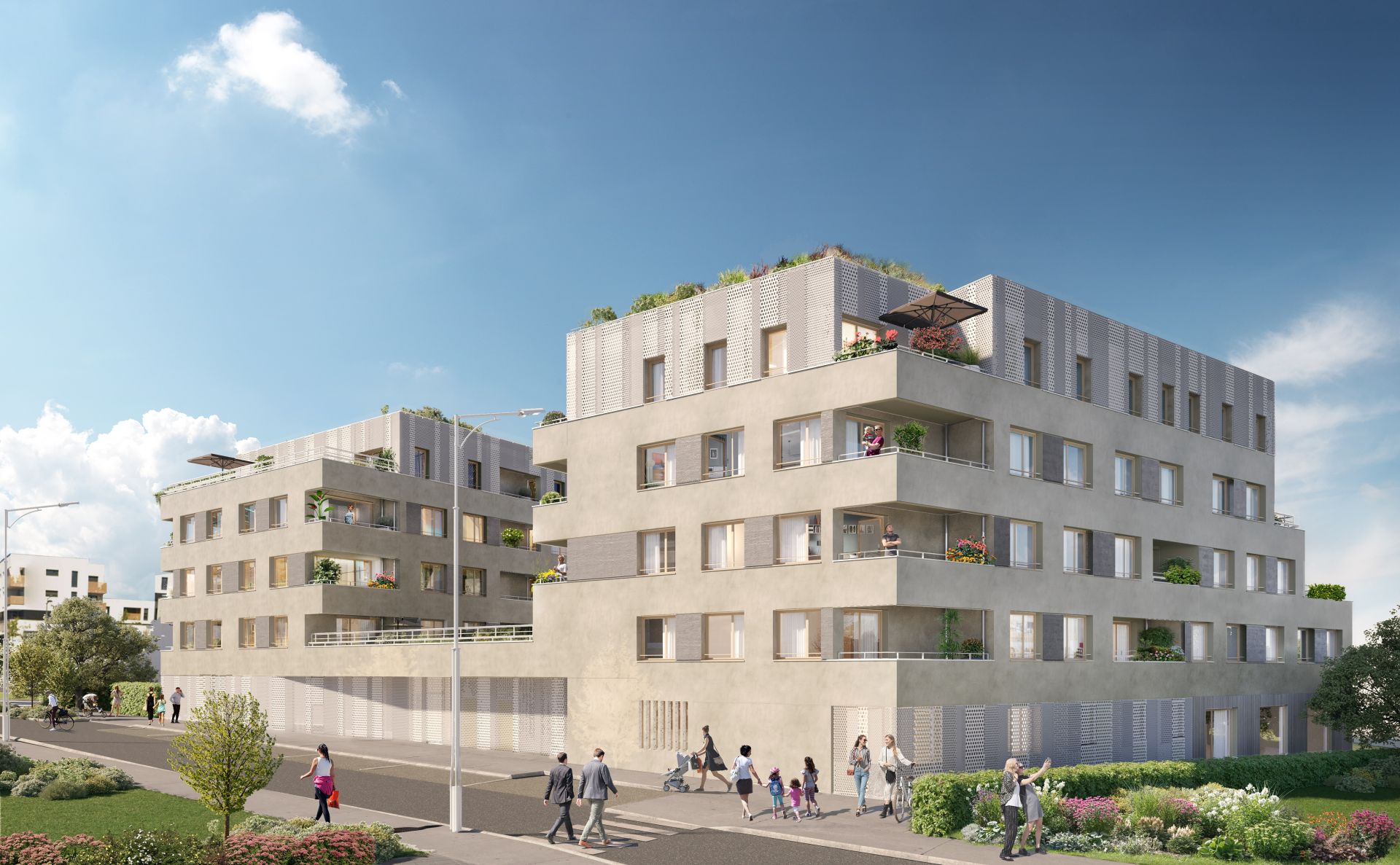 logement neuf extérieur INTERIEUR PARC - SAINT-CYR-L'ECOLE