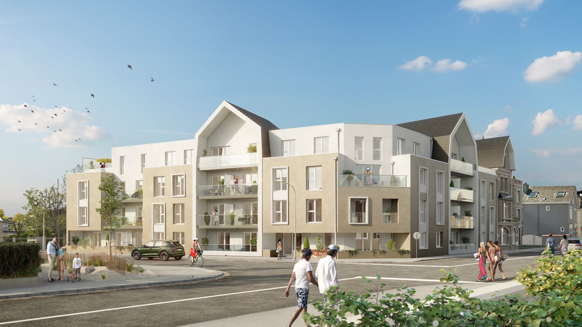 logement neuf extérieur REFLETS D'ECUME - BERCK