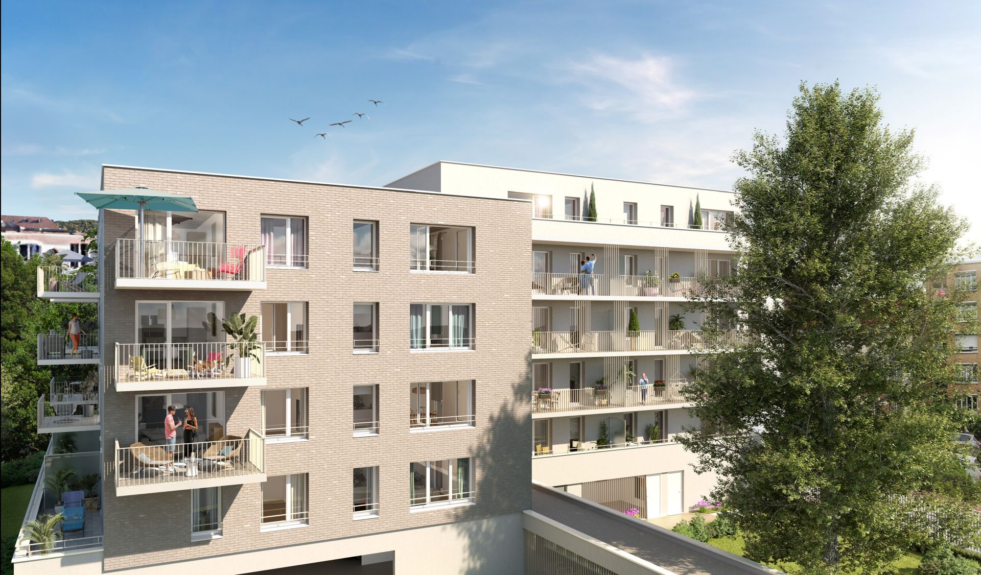 logement neuf extérieur IKON - TOURCOING