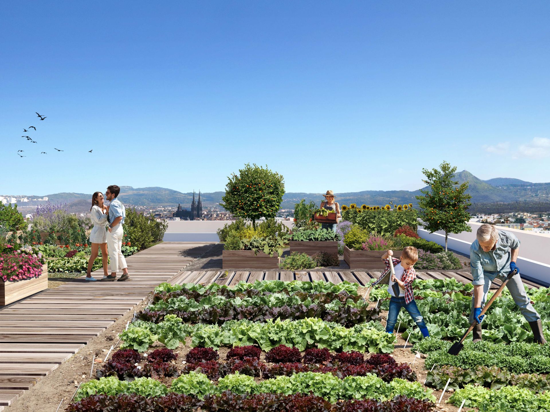 logement neuf extérieur LES FABRIKS DE MAI - CLERMONT-FERRAND