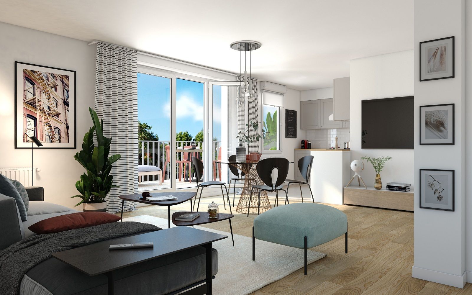 logement neuf extérieur ANIMATIK - VITRY-SUR-SEINE