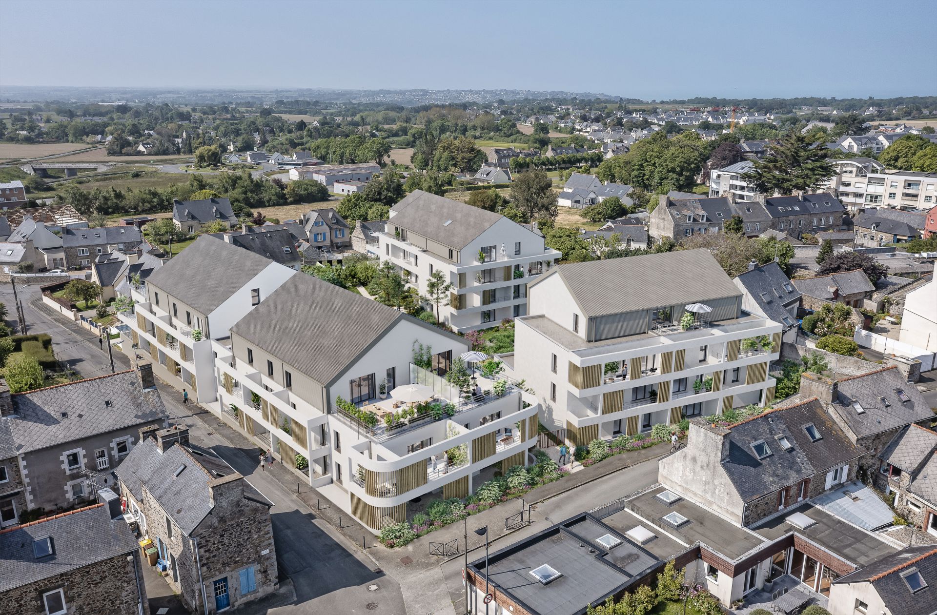 logement neuf extérieur BLEUENN - PORDIC