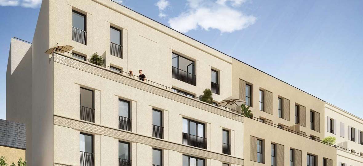 logement neuf extérieur Elisée - PIERREFITTE-SUR-SEINE