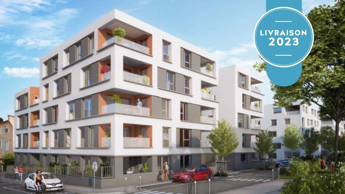 logement neuf extérieur KUBIK GARDEN - VENISSIEUX