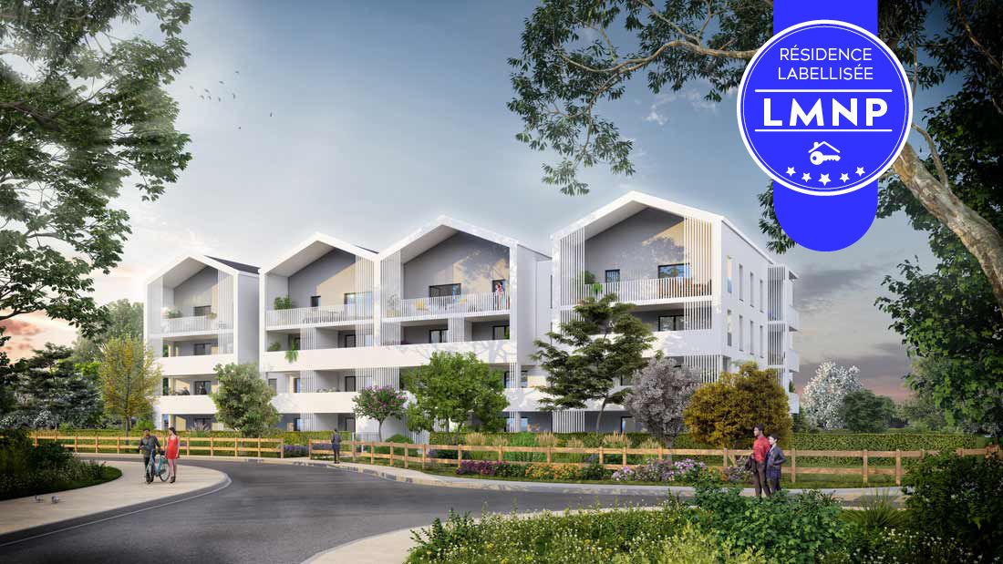 logement neuf extérieur ANTARES - LONS