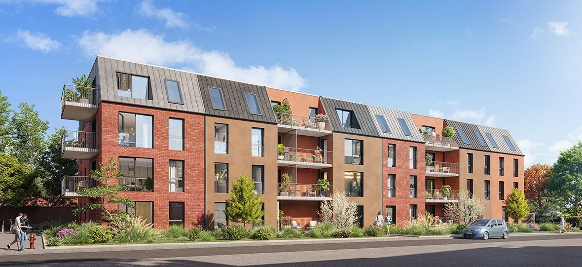 logement neuf extérieur La Résidence du Parc - EMMERIN