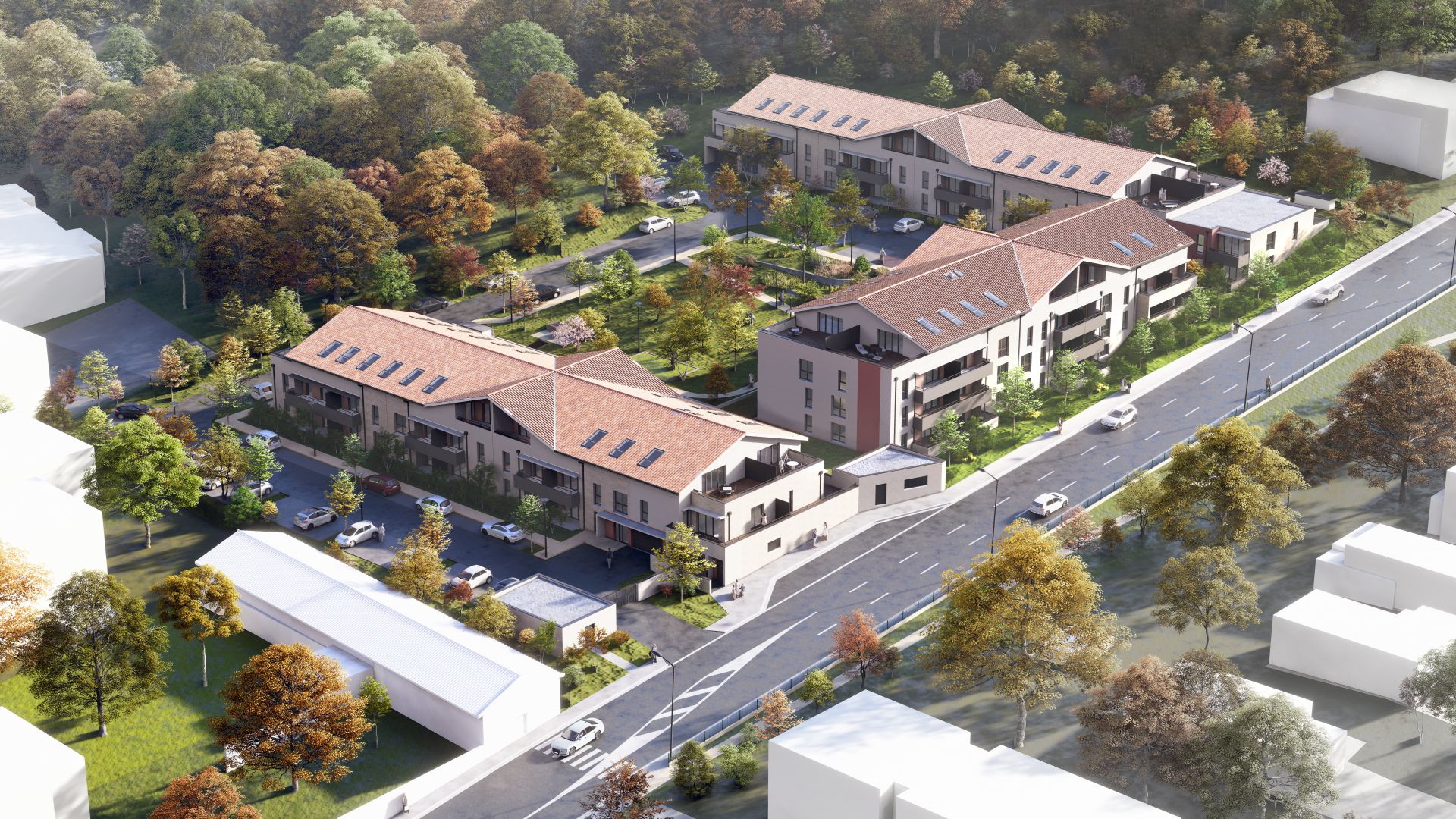 logement neuf extérieur VILLA VERDE - BRUGUIERES