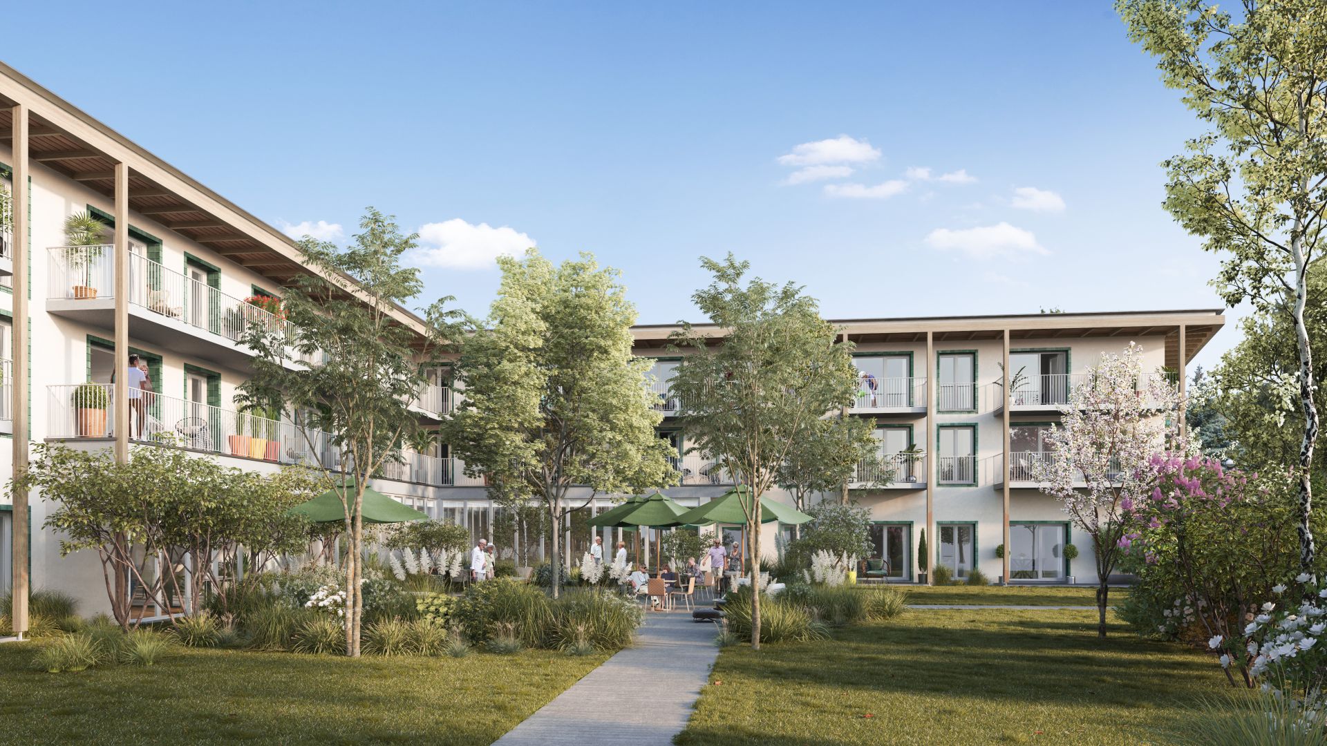 logement neuf extérieur LES QUATRE JARDINS - SAINT-SAULVE